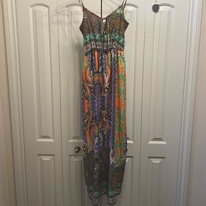 Patterned Beach Dress